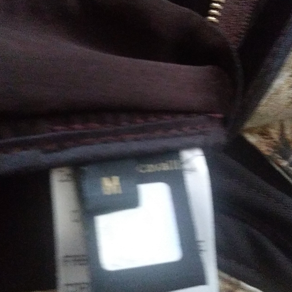 Roberto Cavalli velour & satin short pants - Picture 3 of 11